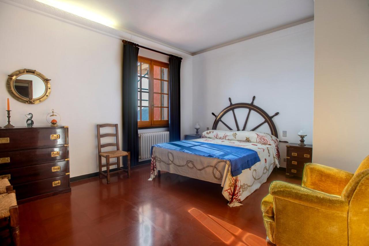 080 - La Villa Storica Il Vigneto 45B, Terrazza Sul Mare - Parcheggio Privato Gratis Moneglia Eksteriør billede